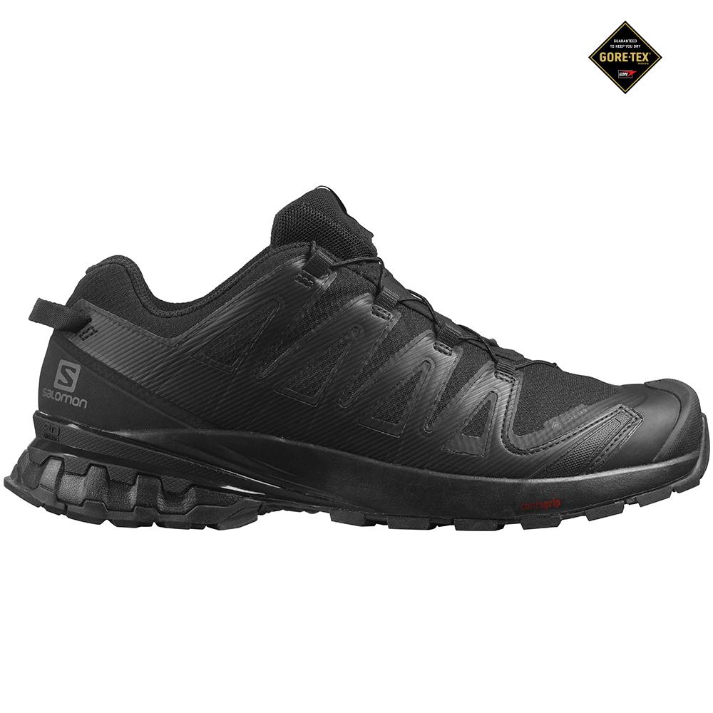 Chaussures De Trail Running Salomon Homme Noir - Salomon XA PRO 3D V8 GORE-TEX - France (8016-SVQGZ)